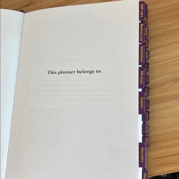 Saint Belford Curation 2026 Planner - Picture 3 of 5